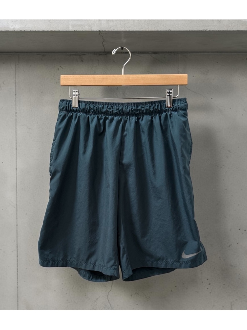 Nike Men's Dri-Fit Lined Dark Teal Athletic Shorts! Large!
